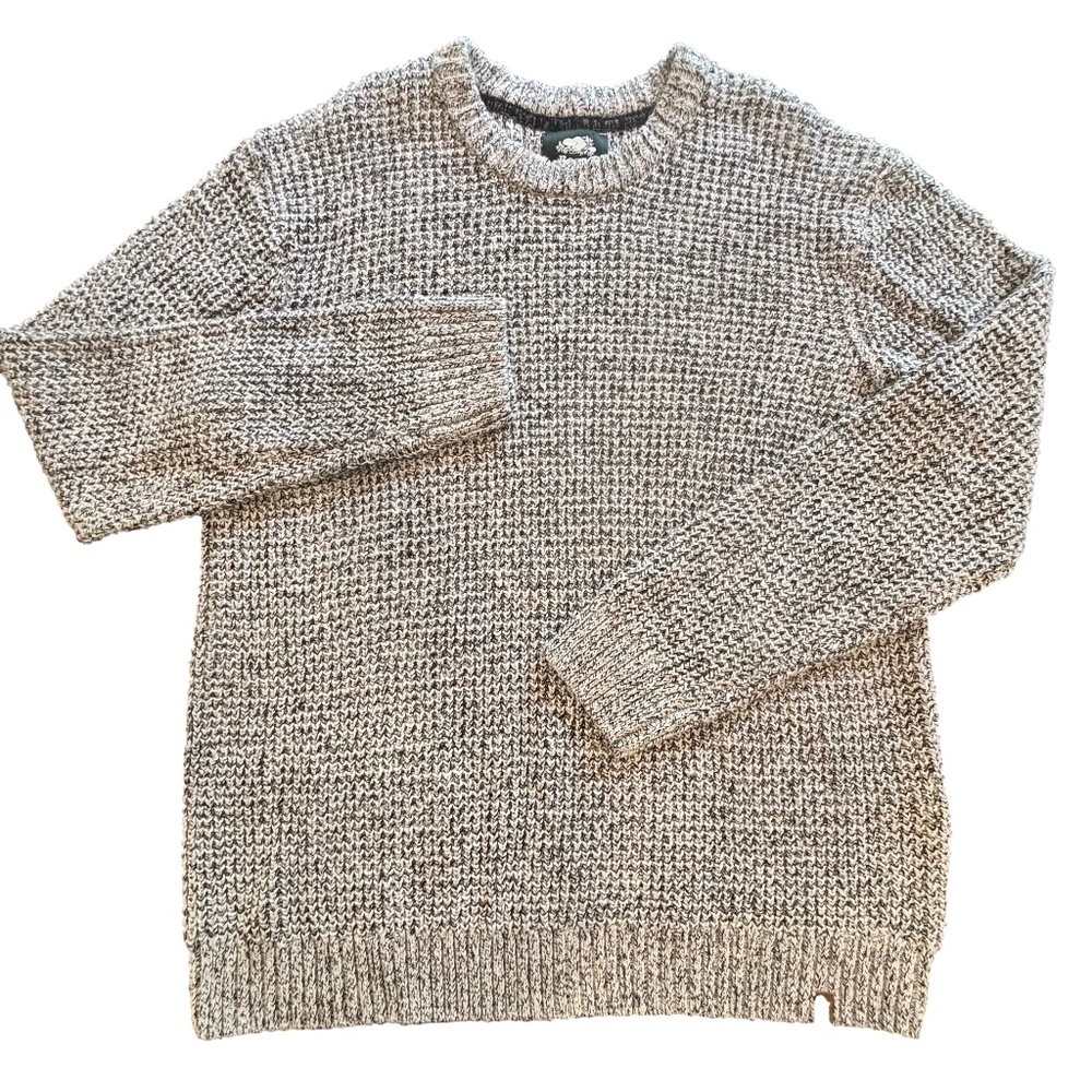 Roots men's crew neck cotton blend sweater size XXL